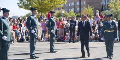 La Guardia Civil majariega rinde homenaje a su Patrona