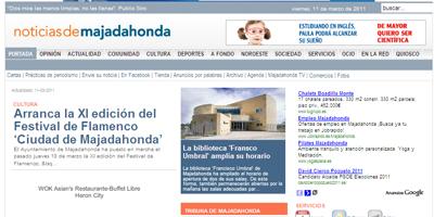 Google sitúa a Noticias de Majadahonda líder indiscutible de la información local