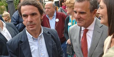 Aznar: "El PP tendrá una gran victoria en Majadahonda el 22 de Mayo"