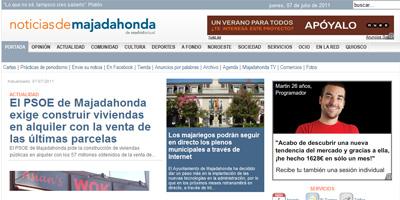 Noticias de Majadahonda cumple 3 años