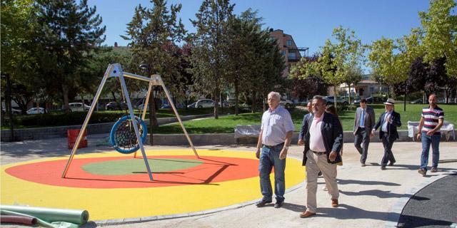 Las obras en el Parque de Colón finalizarán antes de las fiestas patronales