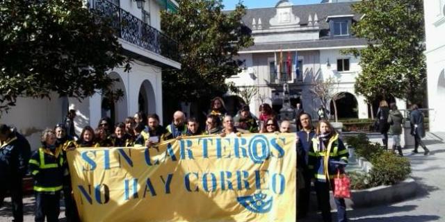 Finaliza la huelga de carteros de Majadahonda sin llegar a un acuerdo