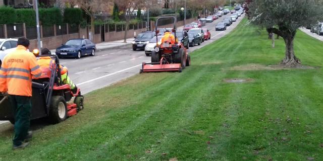 Majadahonda saneará el césped de las zonas verdes del municipio