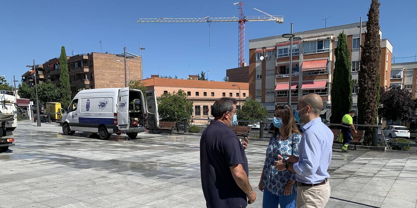 Plan especial de limpieza en Majadahonda para las zonas más transitadas