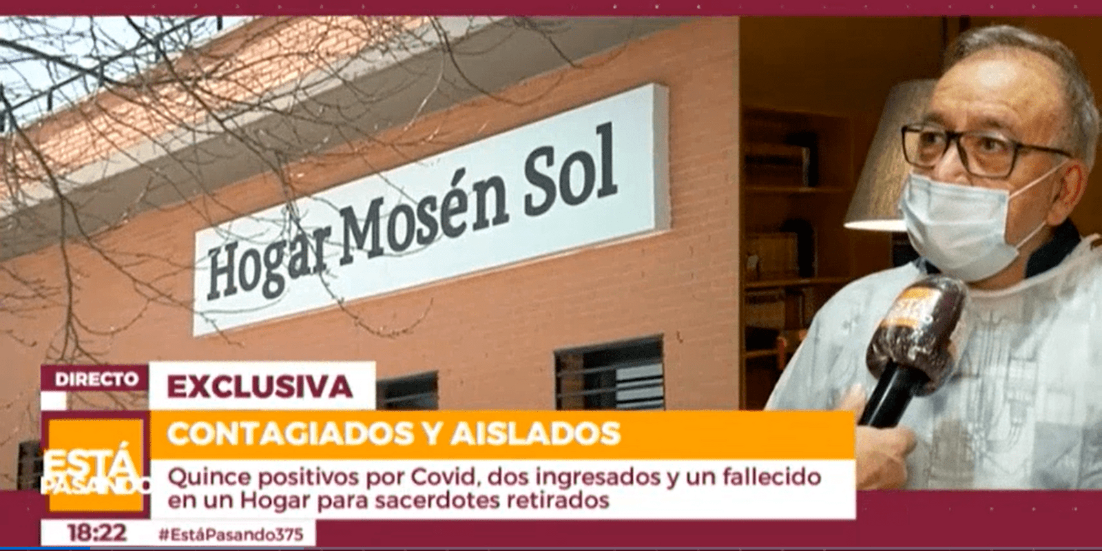 Contagiados todos los residentes del hogar para sacerdotes jubilados de Majadahonda