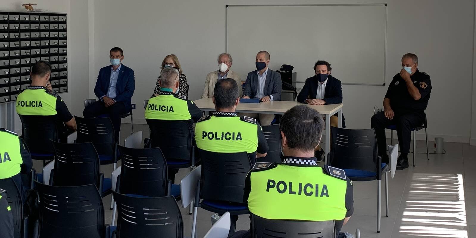 Nueva jefatura, más agentes, inversiones y refuerzos en los cuadrantes para mejorar la Policía Local de Majadahonda