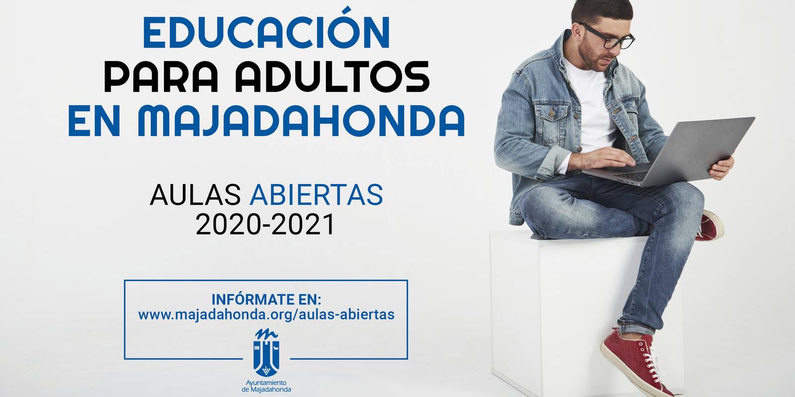 Abierto el período de inscripción para el programa de educación para adultos de Majadahonda