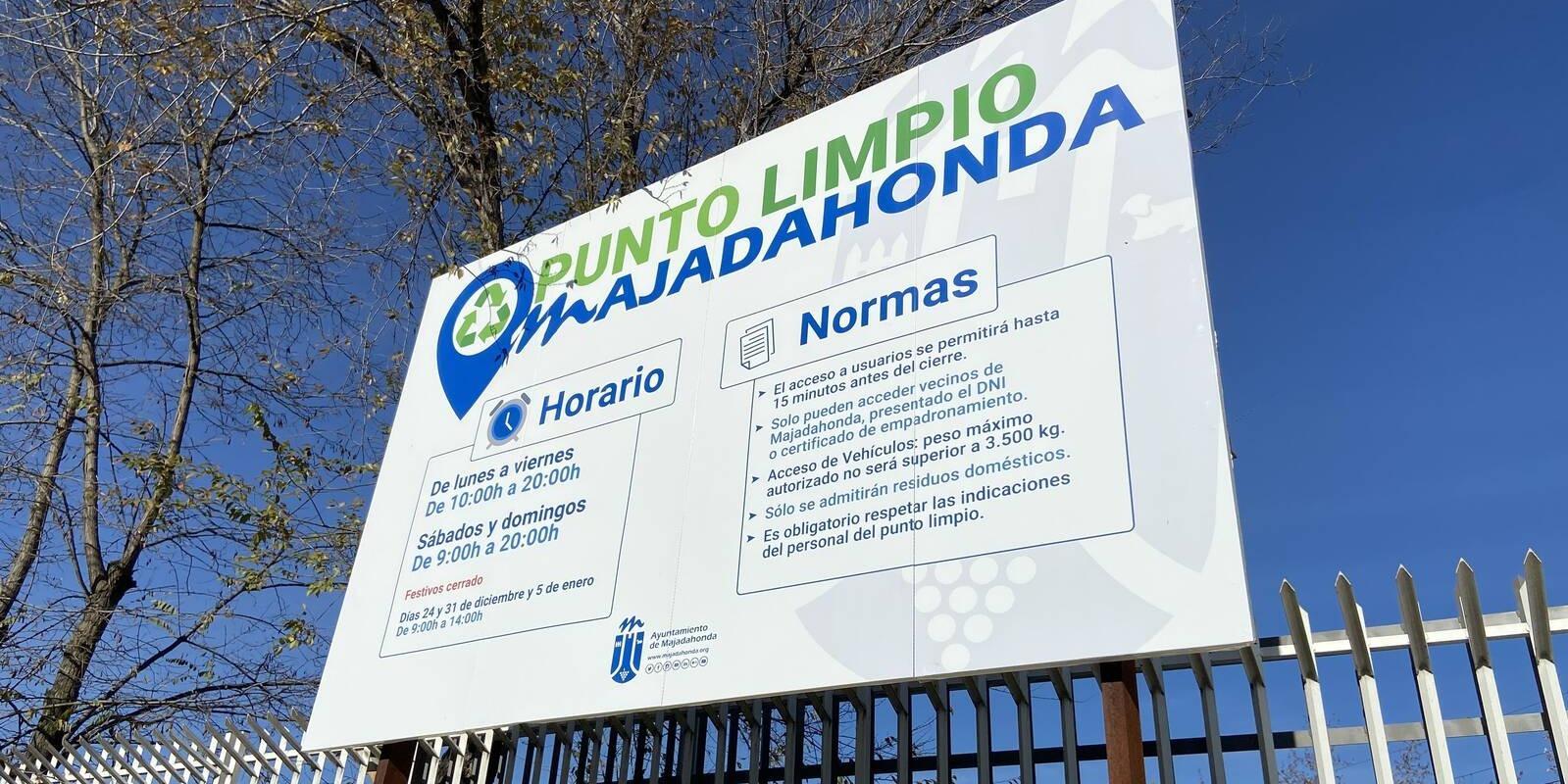 Mejoras en la seguridad del Punto Limpio de Majadahonda