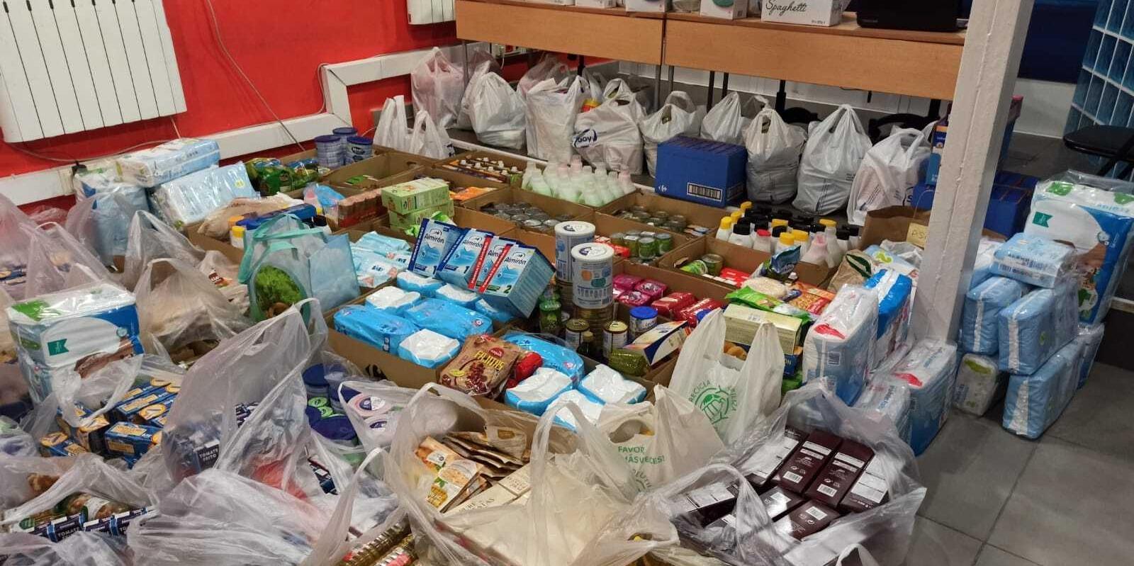 El PSOE de Majadahonda recauda más de 5.000 productos para familias necesitadas