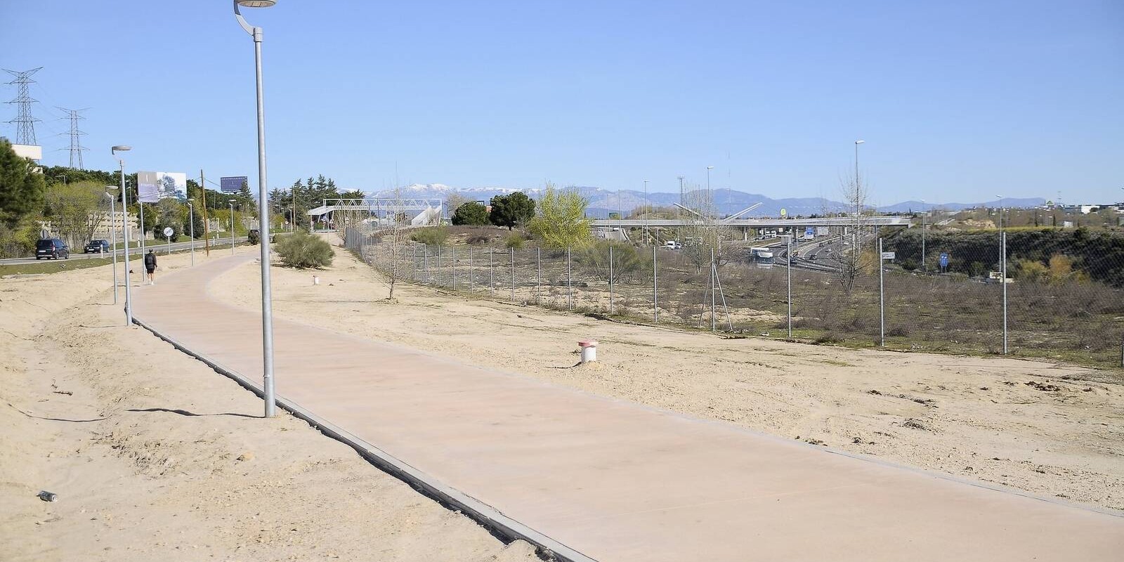 Nueva conexión entre Majadahonda y Boadilla a través de una senda ciclista y peatonal