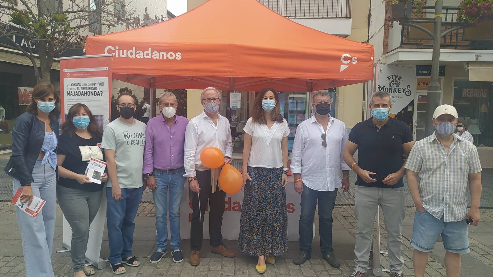 Cs Majadahonda organizará un encuentro con vecinos para conocer las propuestas e inquietudes de los vecinos de la localidad y denuncian el aumento de la inseguridad