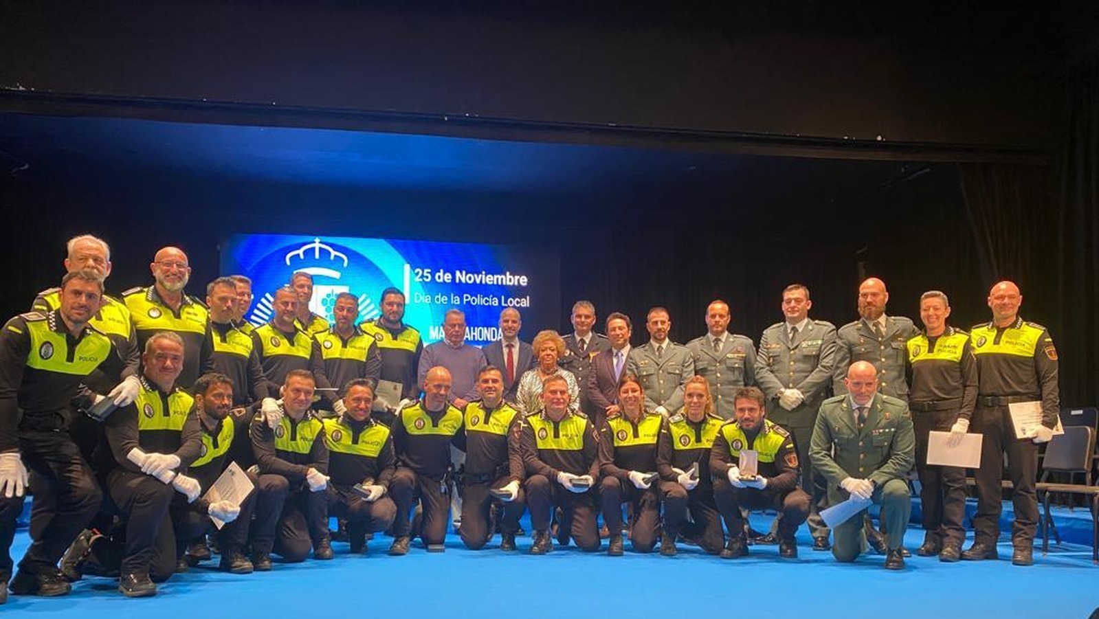 Majadahonda celebra su tradicional acto en honor a la patrona de la Policía Local con reconocimientos a los agentes