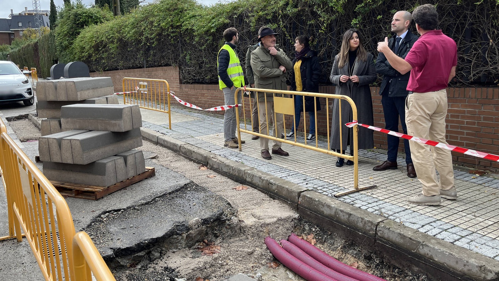 Majadahonda invierte cerca de 50.000 euros en la calle Virgen del Rosario