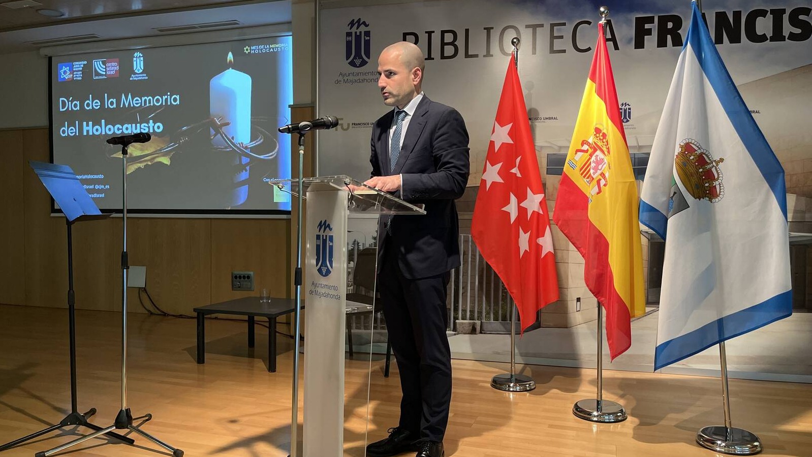 Majadahonda rinde homenaje un año más a las víctimas del Holocausto 