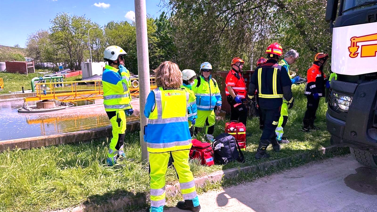 Un trabajador fallece en accidente laboral en la EDAR Arroyo El Plantío