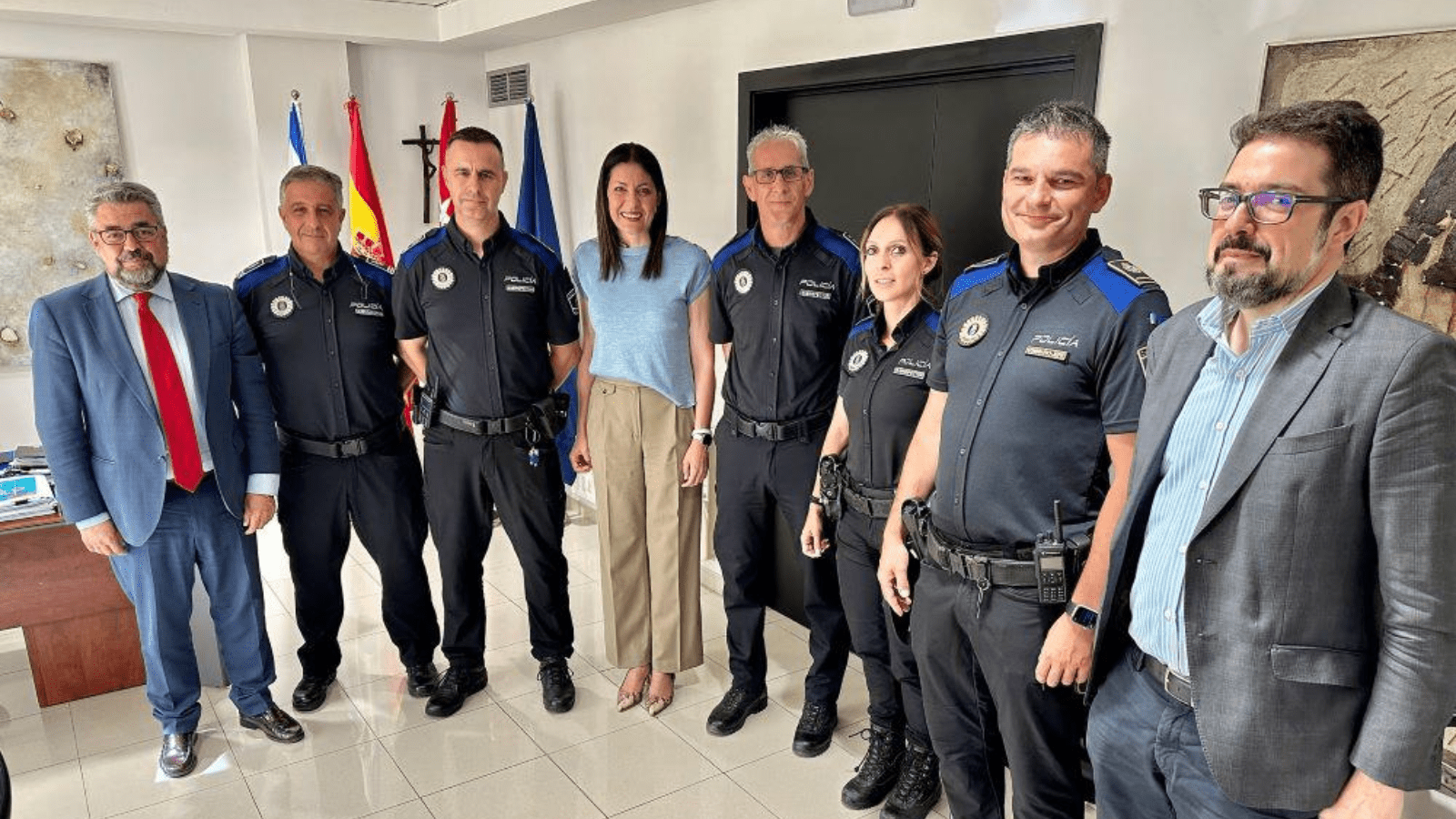 Majadahonda recibe a cuatro nuevos subinspectores de la Policía Local